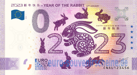 2023 新年快乐 - YEAR OF THE RABBIT 22nd JANUARY