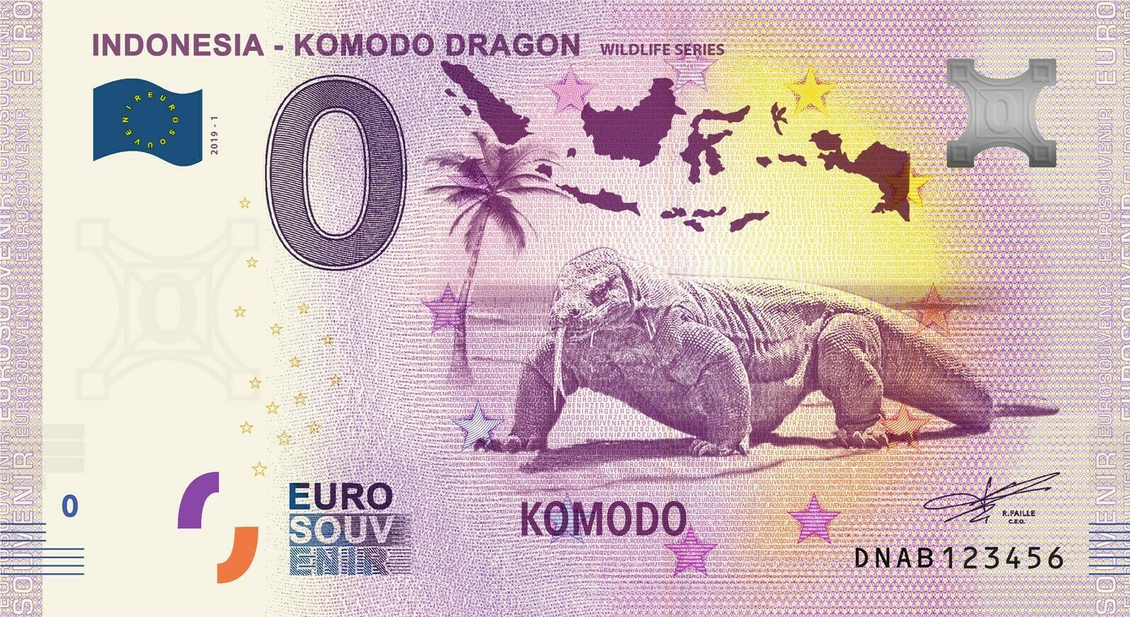 INDONESIA - KOMODO DRAGON WILDLIFE SERIES