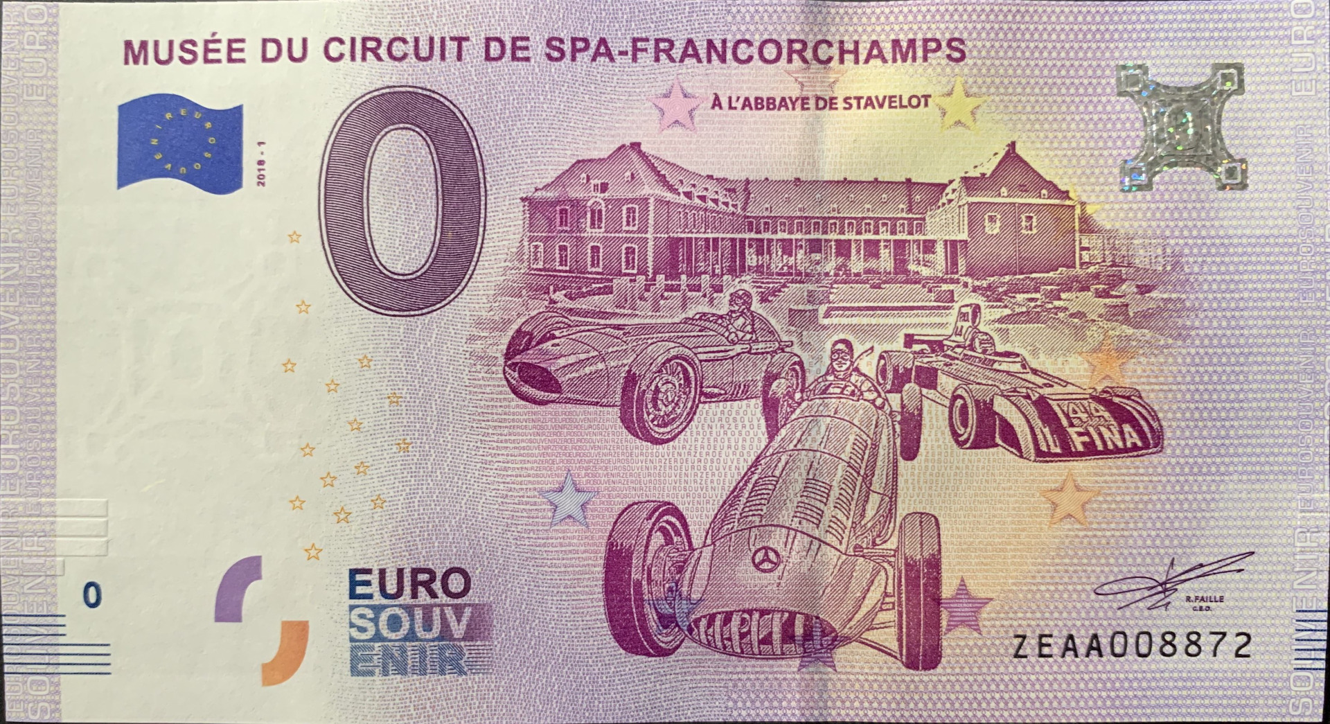 MUSÉE DU CIRCUIT DE SPA-FRANCORCHAMPS A L'ABBAYE DE STAVELOT