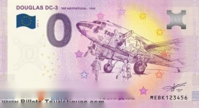 DOUGLAS DC-3 TAP AIR Portugal - 1945