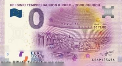 HELSINKI TEMPPELIAUKION KIRKKO - ROCK CHURCH