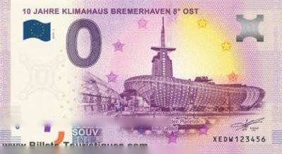 10 JAHRE KLIMAHAUS BREMERHAVEN 8° OST
