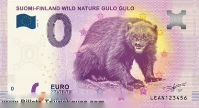 SUOMI-FINLAND WILD NATURE GULO GULO Ahma