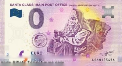 SANTA CLAUS' MAIN POST OFFICE FINLAND - ARCTIC CIRCLE 66°33'07'N