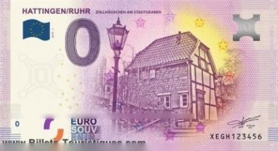 HATTINGEN/RUHR ZOLLHÄUSCHEN AM STADTGRABEN