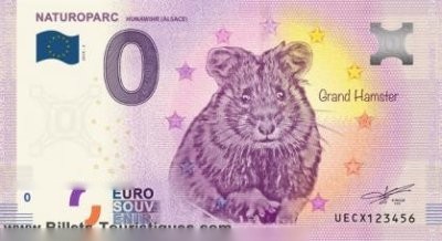 NATUROPARC HUNAWIHR (ALSACE) GRAND HAMSTER