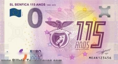 SL BENFICA 115 ANOS 1904 - 2019