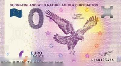 SUOMI-FINLAND WILD NATURE AQUILA CHRYSAETOS MAAKOTKA GOLDEN EAGLE