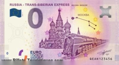 RUSSIA - TRANS-SIBERIAN EXPRESS MOCKBA - MOSCOW