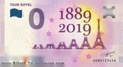 TOUR EIFFEL 1889 2019