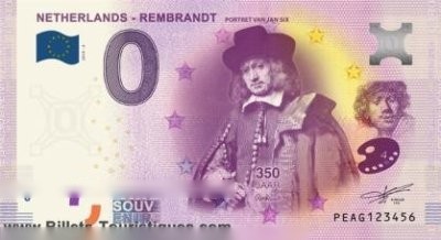 NETHERLANDS - REMBRANDT PORTRET VAN JAN SIX