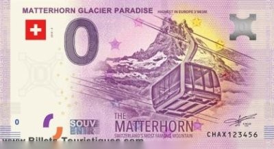 MATTERHORN GLACIER PARADISE HIGHEST IN EUROPE 3'883M