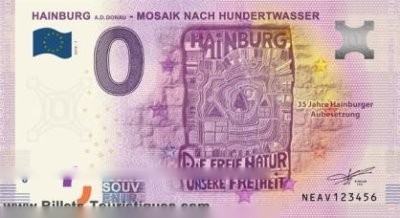 HAINBURG A.D. DONAU - MOSAIK NACH HUNDERTWASSER