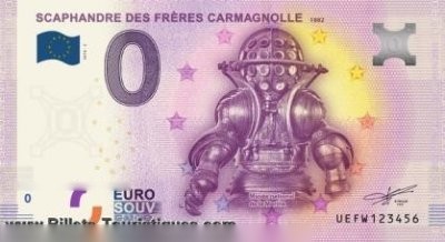 SCAPHANDRE DES FRÈRES CARMAGNOLLE 1882 MUSEE NATIONALE DE LA MARINE