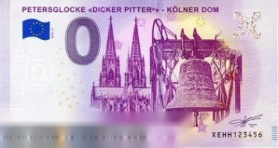 PETERSGLOCKE «DICKER PITTER®» - KÖLNER DOM