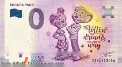 EUROPA PARK FOLLOW YOUR DREAMS THEY KNOW THE WAY