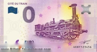 CITÉ DU TRAIN LOCOMOTIVE A VAPEUR TYPE 210 CRAMPTON N°80 1852