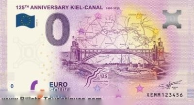 125TH ANNIVERSARY KIEL-CANAL 1895-2020