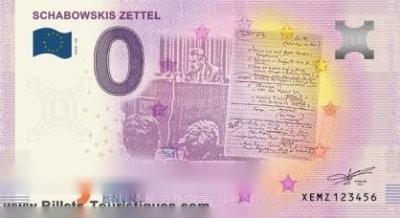 SCHABOWSKIS ZETTEL