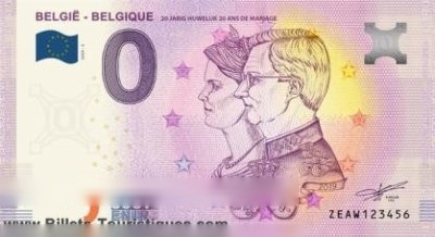 BELGIË - BELGIQUE 20 JARIG HUWELIJK 20 ANS DE MARIAGE