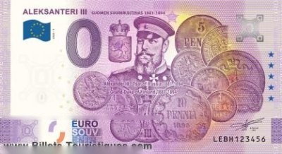 ALEKSANTERI III SUOMEN SUURIRUHTINAS 1881-1894