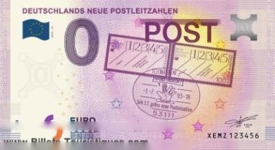DEUTSCHLANDS NEUE POSTLEITZAHLEN