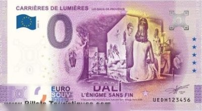 CARRIÈRES DE LUMIÈRES LES-BAUX-DE-PROVENCE DALI L'ENIGME SANS FIN