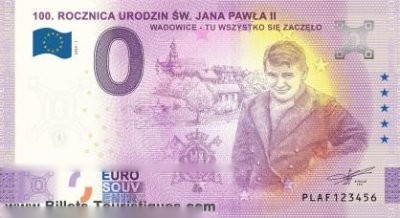 100. ROCZNICA URODZIN ŚW. JANA PAWŁA II WADOWICE - TU WSZYSTKO SIȨ ZACZȨŁO