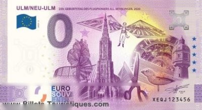 ULM/NEU-ULM 250. GEBURTSTAG DES FLUGPIONIERS A.L. BERBLINGER, 2020