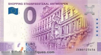SHOPPING STADSFEESTZAAL ANTWERPEN