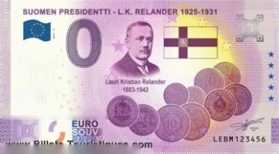 SUOMEN PRESIDENTTI - L.K. RELANDER 1925-1931