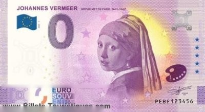 JOHANNES VERMEER MEISJE MET DE PAREL 1665-1667