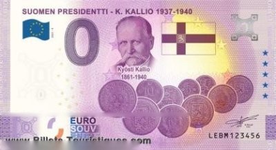 SUOMEN PRESIDENTTI - K. KALLIO 1937-1940