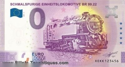 SCHMALSPURIGE EINHEITSLOKOMOTIVE BR 99.22