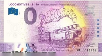 LOCOMOTIVES 141.TA - REINES DES LIGNES FERROVIAIRES DE MONTAGNES 141.TA.320 sur Bort-Neussargues