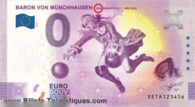 BARON VON MÜNCHHAUSEN [FAUTE] 200. GEBURTSTAG 11. MAI 2021
