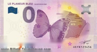 LE PLANEUR BLEU CACAO EN GUYANE