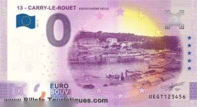 13 - CARRY-LE-ROUET VUE DU XIXEME SIECLE