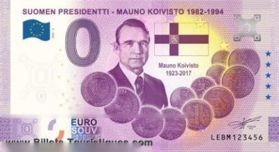 SUOMEN PRESIDENTTI - MAUNO KOIVISTO 1982-1994