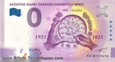 ZAČIATIOK RAZBY ČESKOSLOVENSKÝCH MINCÍ