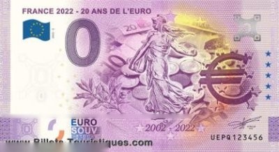 FRANCE 2022 - 20 ANS DE L'EURO