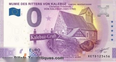 MUMIE DES RITTERS VON KALEBUZ KAMPEHL - NEUSTADT/DOSSE