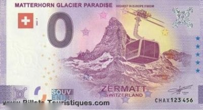 MATTERHORN GLACIER PARADISE HIGHEST IN EUROPE 3'883M