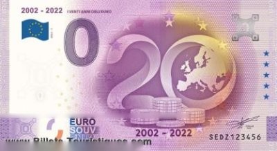 2002 - 2022 I VENTI ANNI DELL'EURO