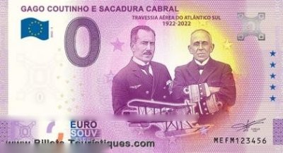 GAGO COUTINHO E SACADURA CABRAL TRAVESSIA AEREA DO ATLANTICO SUL 1922-2022