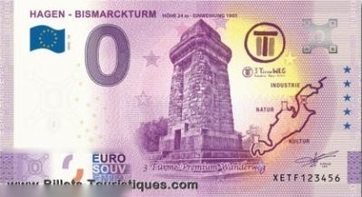 HAGEN - BISMARCKTURM HÖHE 24 m - EINWEIHUNG 1901