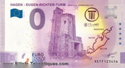 HAGEN - EUGEN-RICHTER-TURM HÖHE 23 m - EINWEIHUNG 1911