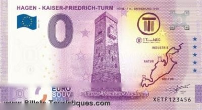 HAGEN - KAISER-FRIEDRICH-TURM HÖHE 17 m - EINWEIHUNG 1910