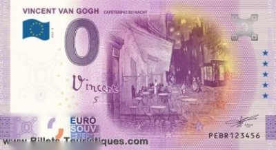 VINCENT VAN GOGH CAFETERRAS BIJ NACHT
