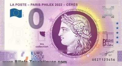 LA POSTE - PARIS PHILEX 2022 - CERES